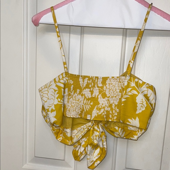 Amir Yellow Floral Two-Piece Set - Picture 14 of 16